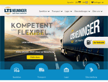 Tablet Screenshot of lts-neuninger.at